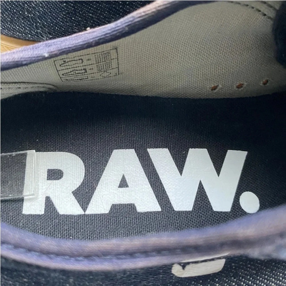 G-Star RAW Rovulc Denim Low Sneakers Unisex. Excellent Condition UK 40 US 7 - Picture 5 of 11